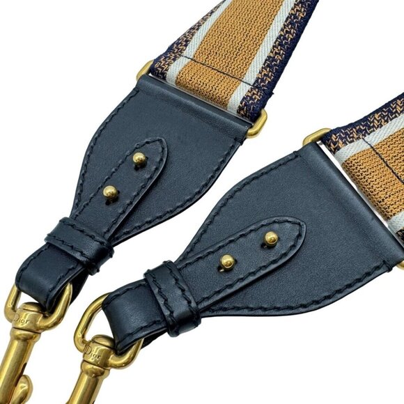 Authentic Christian Dior Embroidery Shoulder Strap Cotton #36635434 - Picture 5 of 12